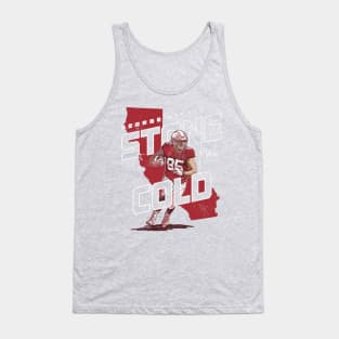 George Kittle San Francisco Player Map Tank Top